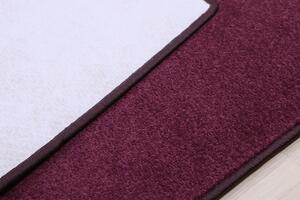Vopi koberce Kusový koberec Eton fialový 48 štvorec - 100x100 cm