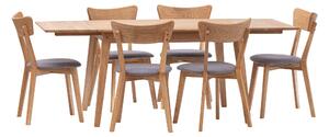 Rozkladací jedálenský stôl Urbano v dubovej farbe - 1200(2000)x900x22mm
