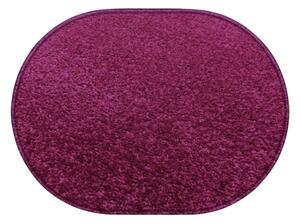 Vopi koberce Kusový koberec Eton fialový ovál - 140x200 cm