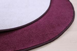 Vopi koberce Kusový koberec Eton fialový kvetina - 120x120 kvietok cm