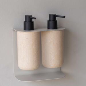 Krémovobiely nástenný oceľový kúpeľňový držiak Carry - Mette Ditmer Denmark