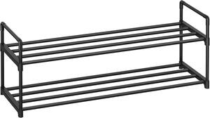 SONGMICS Botník Pajos 92 cm čierny II