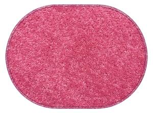 Vopi koberce Kusový koberec Eton ružový ovál - 57x120 cm
