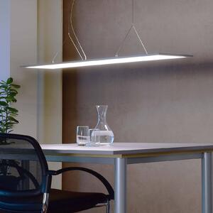 LED svietidlo 3422 hranaté, dip-switch, hliník, Hliník / sivá / zinok, Pracovňa / Kancelária, Hliník, Moderný, Závesné svietidlo
