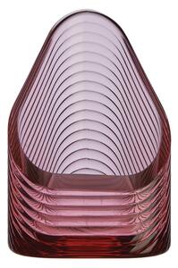 NUDE Glass Mist Lights Svietnik na čajovú sviečku Dusty Rose