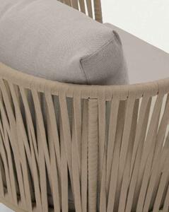 SACONCA BEIGE záhradne kreslo
