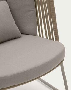 SACONCA BEIGE HIGH záhradne kreslo
