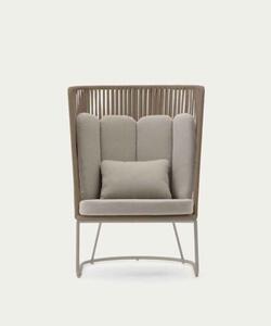 SACONCA BEIGE HIGH záhradne kreslo