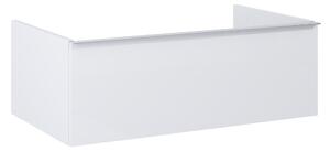 Elita Look, závesná skrinka pre umývadlo na dosku 80x45x28 cm 1S PDW, biela lesklá, ELT-167091