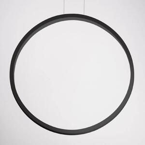 Cini&Nils Assolo - čierne LED závesné svetlo 70 cm