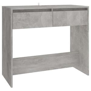 Konzolový stolík betónovo-sivý 89x41x76,5 cm oceľový