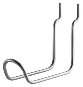 STRING Súprava dvojitých háčikov k zadnému panelu 2ks, Stainless Steel