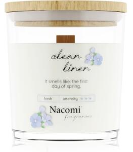Nacomi Soy Candle Home Fragrances vonná sviečka s dreveným knotom 140 g