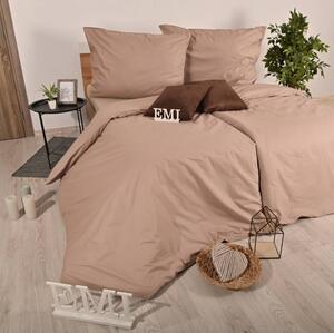 Obliečky bavlnené Latte EMI, Štandardný set jednolôžko obsahuje 1x 140x200 + 1x 70x90
