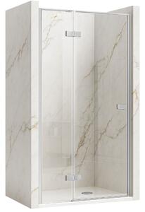 Rea Atlas, sprchové dvere 80x200cm, ľavý variant, 6mm číre sklo, chrómový profil, KPL-K4662