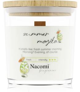 Nacomi Soy Candle Home Fragrances vonná sviečka s dreveným knotom 140 g