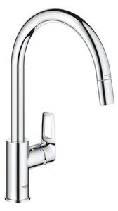 Drezová batéria GROHE Start Loop s vyťahovacou sprškou chróm 30556000