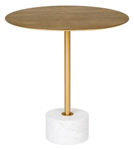 Kovový okrúhly odkladací stolík ø 51 cm Lecco – House Nordic