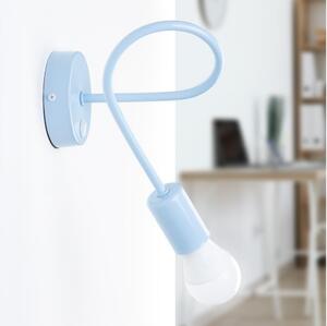 Nástenná lampička OXFORD 1xE27/15W/230V modrá