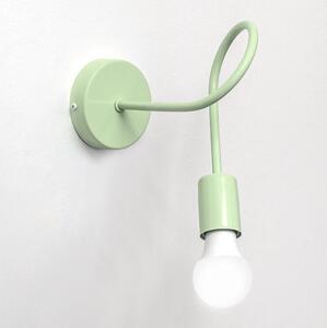 Nástenná lampička OXFORD 1xE27/15W/230V zelená