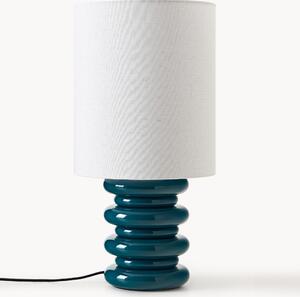 Stolová lampa's drevenou základňou Nicolas