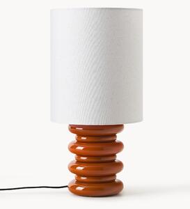 Stolová lampa's dreveným podstavcom Nicolas