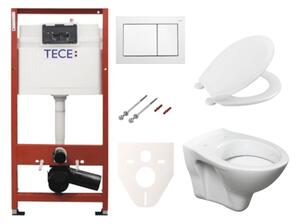 Cenovo zvýhodnený závesný WC set TECE do ľahkých stien / predstenová montáž + WC S-Line S-line Pro SIKOTSR0