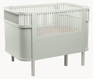 Rozkladacia detská postieľka z bukového dreva Baby & Jr., 70 x 110/150 cm