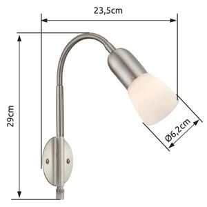 GLOBO 5453-1W - Flexibilná lampička 1xE14/40W/230V