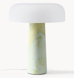 Stolová lampa's mramorovým podstavcom Carla