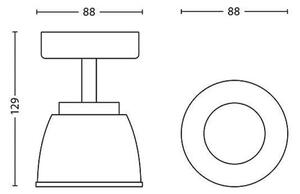 Philips 53350/17/16 - LED bodové svietidlo COUNTY LED/4W/230V