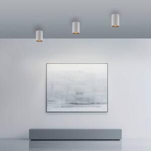 PURE stropné LED svetlo do kúpeľne Point, biele, Ø 6 cm, kov, IP44, Biela / opálová, Kúpeľňa, kov, Moderný, Závesné svietidlo