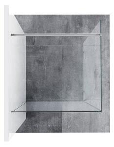 Ravak - Walk-In Corner 110/80 - čierna, transparentné sklo