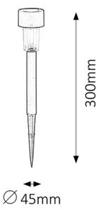 Rabalux 8365 - Solárne svietidlo SOLAR 1 LED/0,1W/1,2V IP44