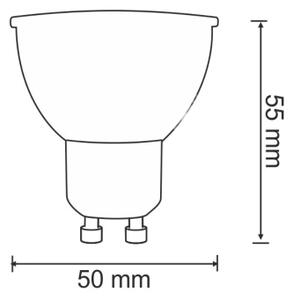 LED Žiarovka GU10/7W/230V 4000K