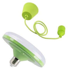 LED Závesné svietidlo KIKI 1xE27/10W/230V zelené