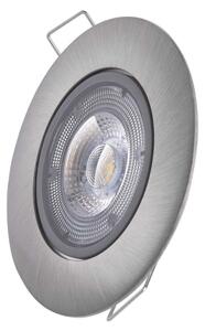 Zabudovateľné svietidlo EXCLUSIVE LED/5W/230V 3000 K strieborné