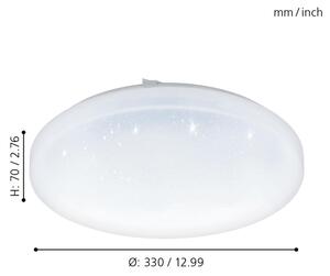 Eglo 97878 - LED Stropné svietidlo FRANIA-S LED/17,3W/230V
