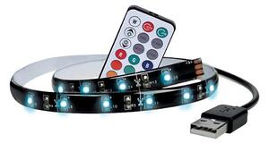 Solight WM504 - SADA 2x LED RGB Pásik pre TV s ovládačom IP65 LED/USB 50cm