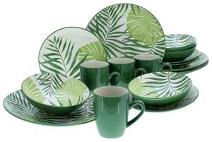 KOMBINOVANÝ SERVIS, 16-dielne, kamenina Creatable - Online Only bytové doplnky, Online Only