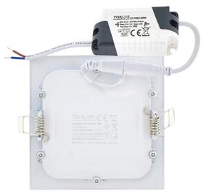 LED Podhľadové svietidlo SQUARE LED/6W/230V 4200K 11,8x11,8 cm biela