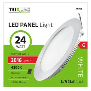 LED Podhľadové svietidlo ROUND LED/24W/230V 4200K