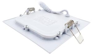 LED Podhľadové svietidlo SQUARE LED/6W/230V 6500K 11,8x11,8 cm biela