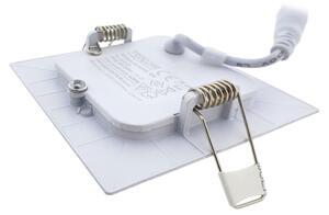 LED Podhľadové svietidlo SQUARE LED/3W/230V 4200K 8,3x8,3 cm biela