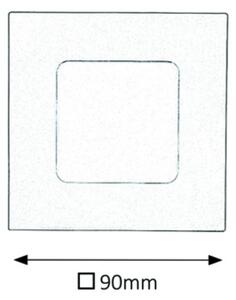 Rabalux 5590 - LED Kúpeľňové podhľadové svietidlo LOIS LED/3W/230V IP44 3000K