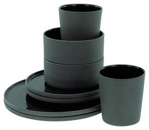 KOMBINOVANÝ SERVIS, 8-dielne, kamenina Creatable - Online Only bytové doplnky, Online Only