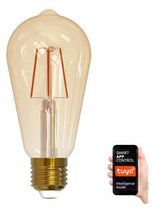 LED Stmievateľná žiarovka VINTAGE ST64 E27/5,5W/230V 1800-2700K Wi-fi Tuya