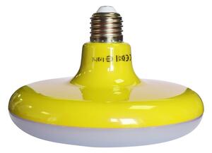 LED Luster na lanku 1xE27/15W/230V 6000K žltá