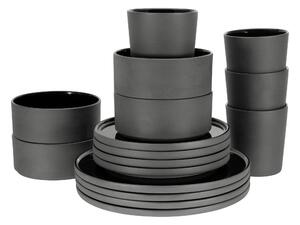 KOMBINOVANÝ SERVIS, 16-dielne, kamenina Creatable - Online Only bytové doplnky, Online Only