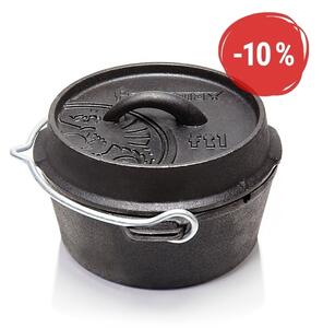 Petromax liatinový kotlík Dutch Oven ft1 - 11 cm, 0,93 l
